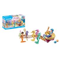 PLAYMOBIL Princess Magic zeemeermin zeepaardkoets 71500 - thumbnail