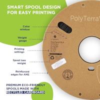 Polymaker 70959 PolyTerra Filament PLA kunststof Gering kunststofgehalte 1.75 mm 1000 g Legerbruin 1 stuk(s) - thumbnail