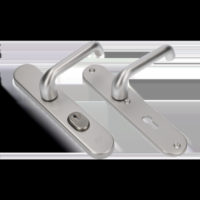 AMI Veiligheidsbeslag 386 Rotaveer 250/50/15 Kt55 /Profielcilinder 55 F1 Deurdikte 53/57 Mm - 656702