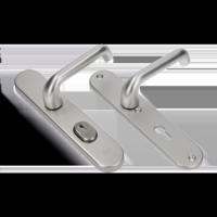 AMI Veiligheidsbeslag 386 Rotaveer 250/50/15 Kt55 /Profielcilinder 55 F1 Deurdikte 53/57 Mm - 656702 - thumbnail