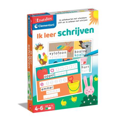 Clementoni Leerspel Ik Leer Schrijven Clementoni Leerspel Ik Leer Schrijven