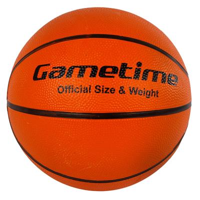 Gametime basketbal 520 gram rubber oranje Gametime basketbal 520 gram rubber oranje