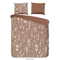 Good Morning Dekbedovertrek "bloemen" - Terra - (240x200/220 cm) - Katoen - thumbnail