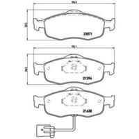 Remblokken set P24034 - thumbnail