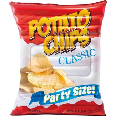 Intex 58776 Opblaasbare Luchtbed Zak Chips 178x140 cm