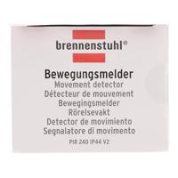 Brennenstuhl Infrarood bewegingsmelder PIR 240 IP44 Wit | 1170910 - 1170910 - thumbnail