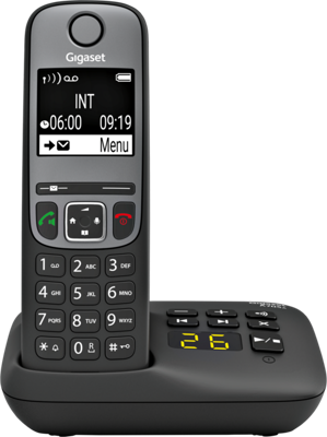 Gigaset A705A DECT-Telefoon Zwart