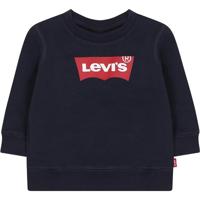 Babysweater Batwing ronde hals van LEVI'S® blauw - thumbnail