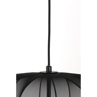 Light & Living Bohemian hanglampPlumeria zwart Ø 50cm - 2963412 - thumbnail