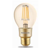 Marmitek GLOW MI - Smart Wi-Fi LED filament bulb M - E27 | 650 lumen | 6 W = 40 W Smartverlichting Transparant - thumbnail