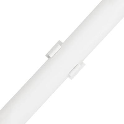 VidaXL Kabelgoten met klemmen ø30 mm 10 m pvc VidaXL Kabelgoten met klemmen ø30 mm 10 m pvc