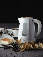 Adler AD 1264 waterkoker 1,7 l 2200 W Hazelnoot, Wit - thumbnail