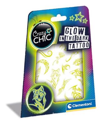 Clementoni crazy chic - urban tattoos glow in the dark