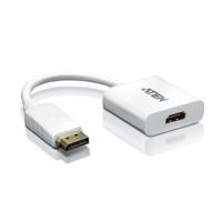 ATEN DisplayPort Kabel DisplayPort Male - HDMI-Uitgang 0.15 m Wit - [VC985-AT] - thumbnail