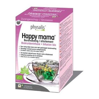 Physalis Happy Mama Biokruideninfusie Zakjes Physalis Happy Mama Biokruideninfusie Zakjes
