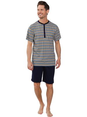 Kleurrijke katoenen heren shortama