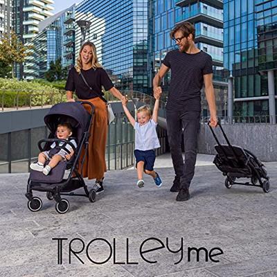 CHICCO Trolley Me reiswandelwagen antraciet - thumbnail