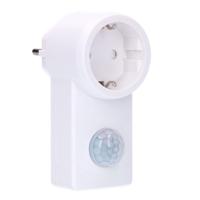 LED&apos;s Light plug-in Bewegingssensor met Stopcontact - 10 meter bereik - Incl. daglichtsensor - thumbnail