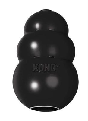 Hondenspeelgoed rubber medium zwart Kong - Kong Hondenspeelgoed rubber medium zwart Kong - Kong