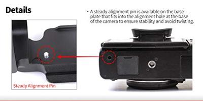 SUNWAYFOTO PFL-XT3 QR L Plaat/Beugel voor Fuji X-T3 Camera ARCA Compatibel Sunway XT-3