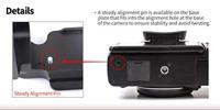 SUNWAYFOTO PFL-XT3 QR L Plaat/Beugel voor Fuji X-T3 Camera ARCA Compatibel Sunway XT-3 - thumbnail