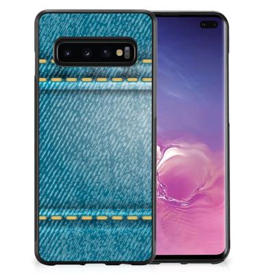 Samsung Galaxy S10+ | TPU bumper | Case Jeans