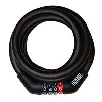 Kasp K4751215D Kabelslot Zwart Cijferslot - thumbnail