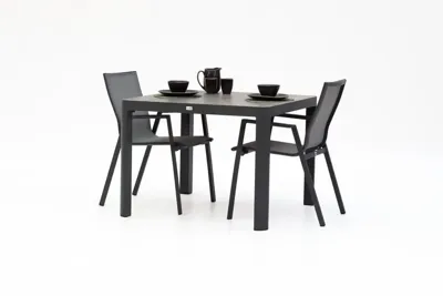 Trestino diningset gironde 100 nancy antraciet