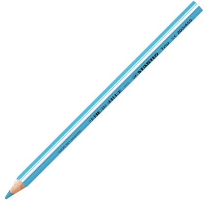 Kleurpotlood stabilo 203 trio dik 12st assorti | 6 stuks