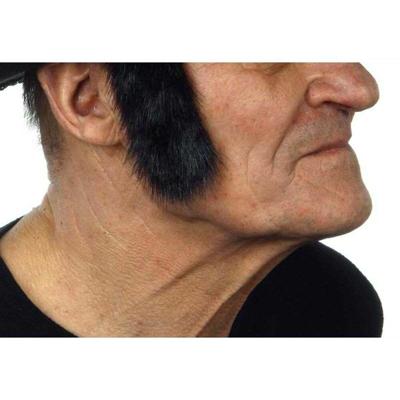 Valse bakkebaarden My Other Me Zwart