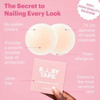 Booby Tape Silicone Nipple Covers - thumbnail