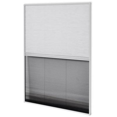 VidaXL Raamhor plissé met verduistering 80x120 cm aluminium VidaXL Raamhor plissé met verduistering 80x120 cm aluminium
