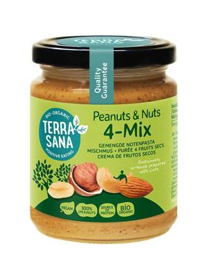 TerraSana 4-Mix Gemengde Notenpasta