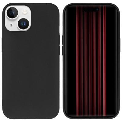 Accezz Color Backcover iPhone 15 Telefoonhoesje Zwart Accezz Color Backcover iPhone 15 Telefoonhoesje Zwart