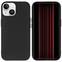 Accezz Color Backcover iPhone 15 Telefoonhoesje Zwart - thumbnail