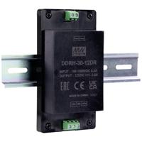 MEAN WELL DDRH-30-12DR DIN-rail DC/DC-converter 12 V/DC Aantal uitgangen:1 x Inhoud 1 stuk(s) - thumbnail