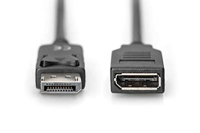 Digitus AK-340200-020-S DisplayPort-kabel DisplayPort Verlengkabel DisplayPort-stekker, DisplayPort-bus 2.00 m Zwart Digitus AK-340200-020-S DisplayPort-kabel DisplayPort Verlengkabel DisplayPort-stekker, DisplayPort-bus 2.00 m Zwart