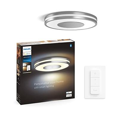 Philips Plafondlamp Hue Being - White Ambiance Ø 34,8cm RVS 929003055201
