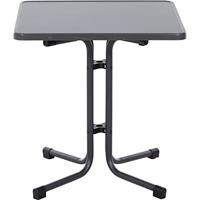 Siena Garden N47120 Tuintafel Staal, Melamine Antraciet (mat), Lei, Antiek - thumbnail