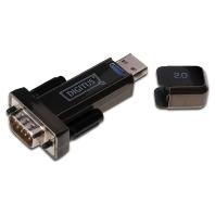 Digitus Serieel, USB 2.0 Aansluitkabel [1x USB-A 2.0 stekker - 1x D-sub stekker 9-polig] DIGITUS - USB 2.0 Serieller Adapter 1.00 m Vergulde steekcontacten - thumbnail