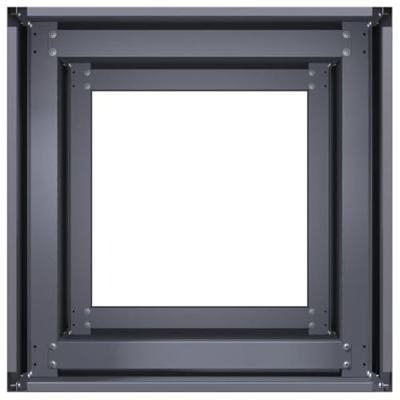 Plantenbak 40x40x80 cm koudgewalst staal antracietkleurig Plantenbak 40x40x80 cm koudgewalst staal antracietkleurig