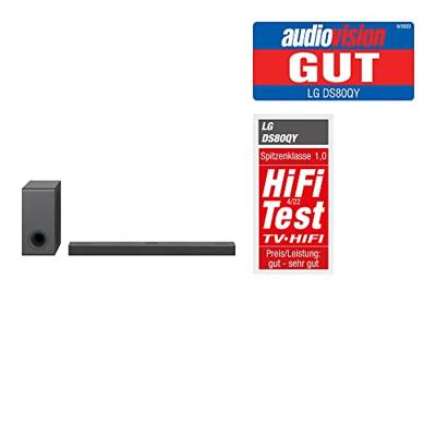 LG DS80QY Staal 3.1.3 kanalen 480 W