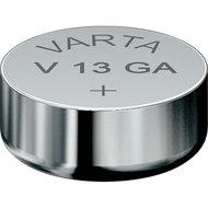 Varta V13GA/LR44 alka knoop batterij 1,5 - thumbnail