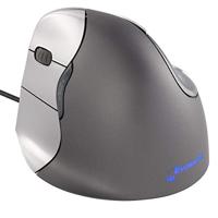 Evoluent Vertical Mouse 4 VM4L Linkshandigen Ergonomische muis Optisch Ergonomisch Grijs, Zilver - thumbnail