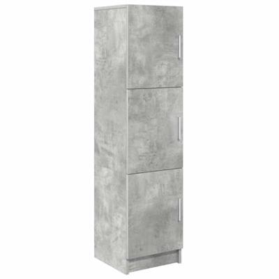 Hoge kast Beton Grijs 31.5 x 32 x 122.5 cm