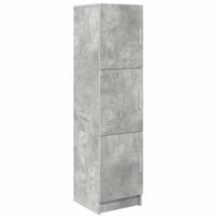 Hoge kast Beton Grijs 31.5 x 32 x 122.5 cm - thumbnail