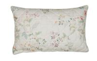 Pip Studio Pip Studio Kili Flower Quilted Cushion - Wit 45x70 cm - thumbnail