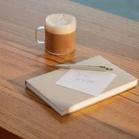 Parker IM Monochrome balpen Champagne, medium, giftbox - thumbnail