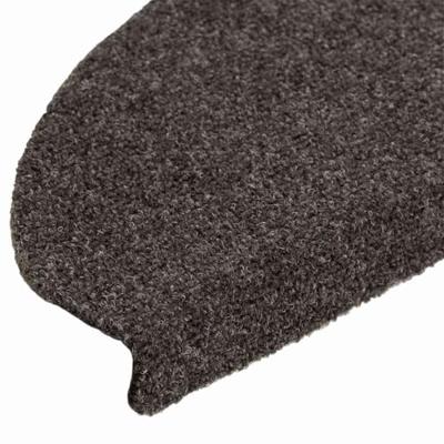 VidaXL Trapmatten zelfklevend 15 stuks 65x21x4 cm antraciet halfrond groot VidaXL Trapmatten zelfklevend 15 stuks 65x21x4 cm antraciet halfrond groot