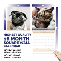 Dieren Selfies Kalender 2026 - thumbnail